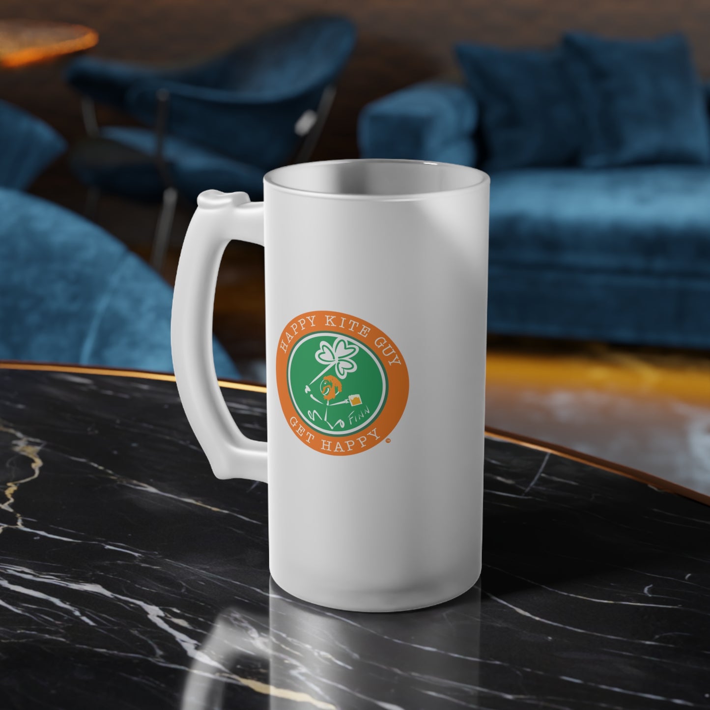 FINN | Frosted Glass Beer Mug