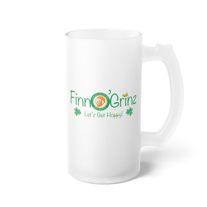 FINN | FinnO'Grinz | Frosted Glass Beer Mug