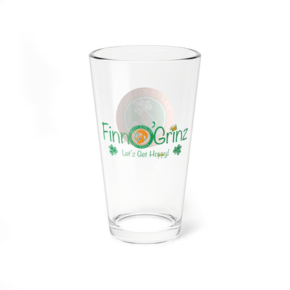 FINN | FinnO'Grinz | Pint Glass, 16oz