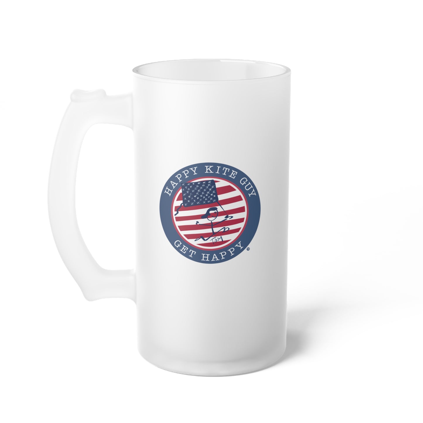 TOM | Frosted Glass Beer Mug