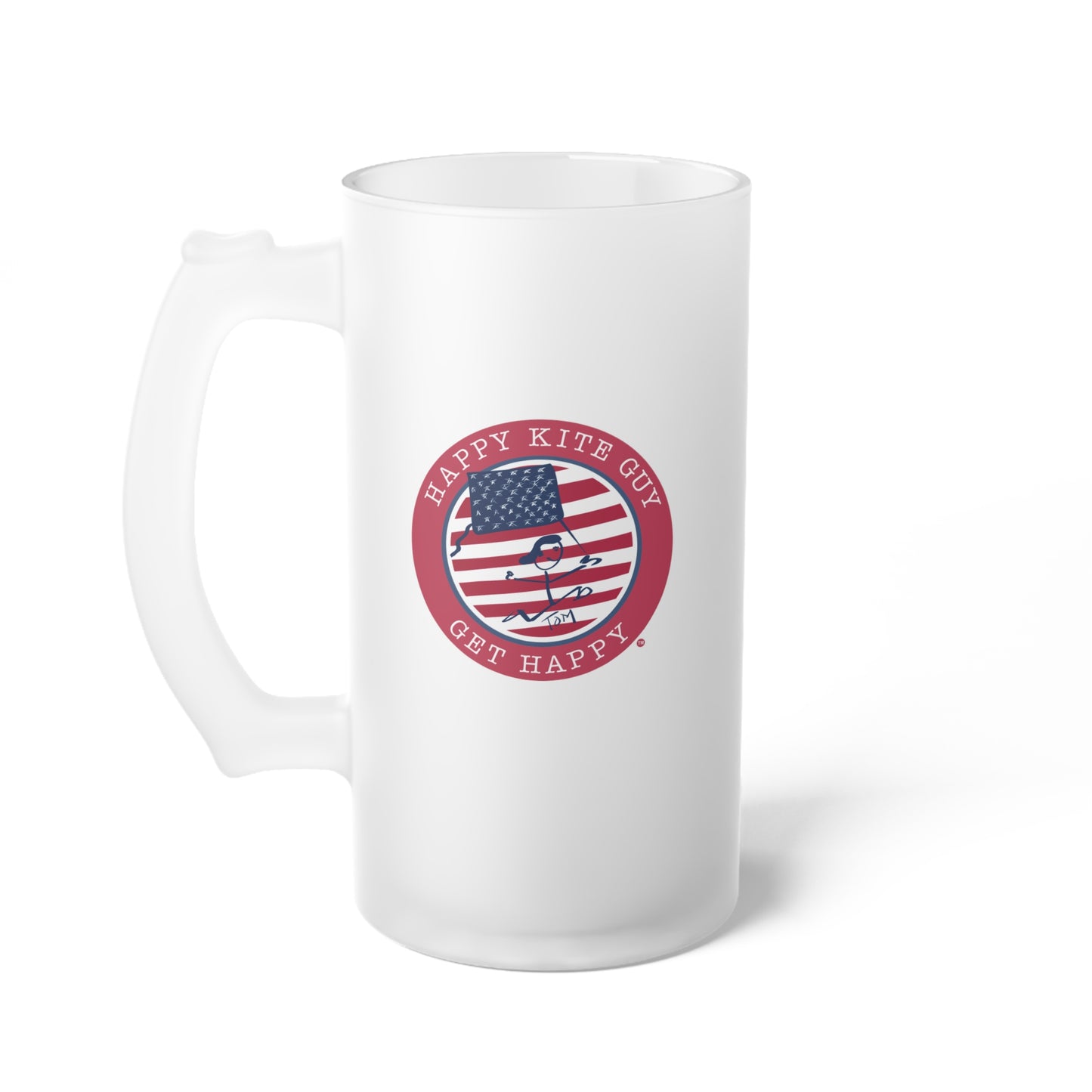 TOM | Frosted Glass Beer Mug